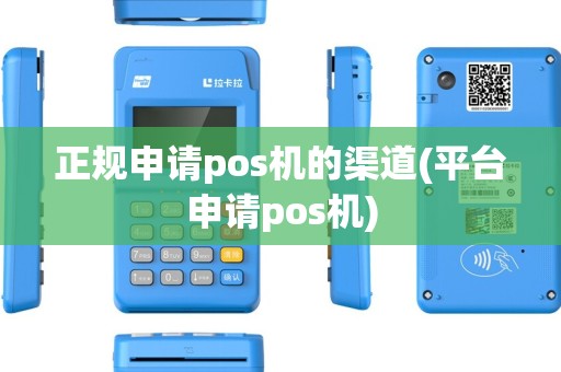 正规申请pos机的渠道(平台申请pos机)
