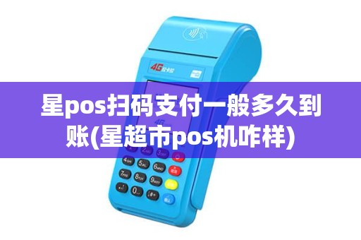 星pos扫码支付一般多久到账(星超市pos机咋样)