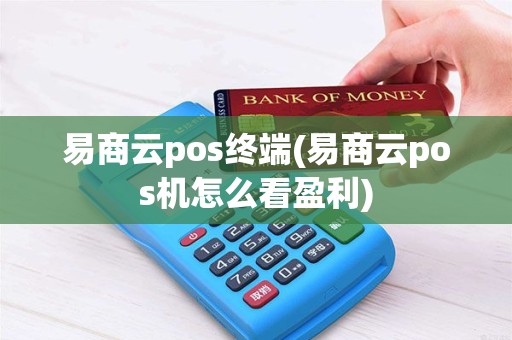 易商云pos终端(易商云pos机怎么看盈利)