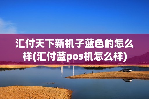 汇付天下新机子蓝色的怎么样(汇付蓝pos机怎么样)