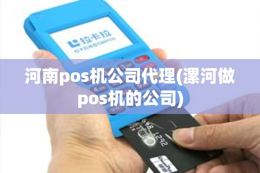 河南pos机公司代理(漯河做pos机的公司)