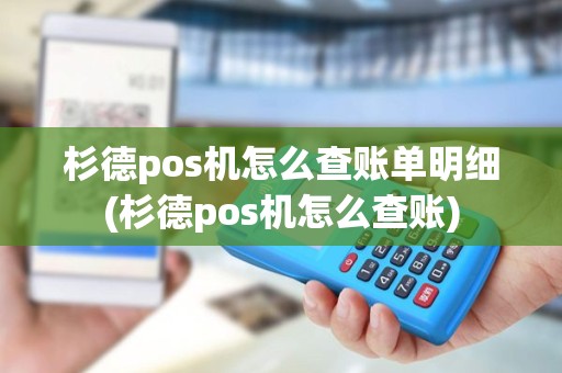 杉德pos机怎么查账单明细(杉德pos机怎么查账)