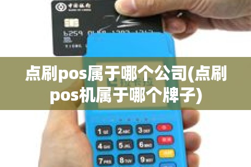点刷pos属于哪个公司(点刷pos机属于哪个牌子)