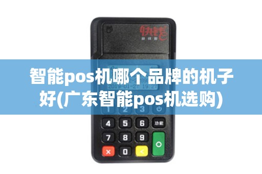 智能pos机哪个品牌的机子好(广东智能pos机选购)