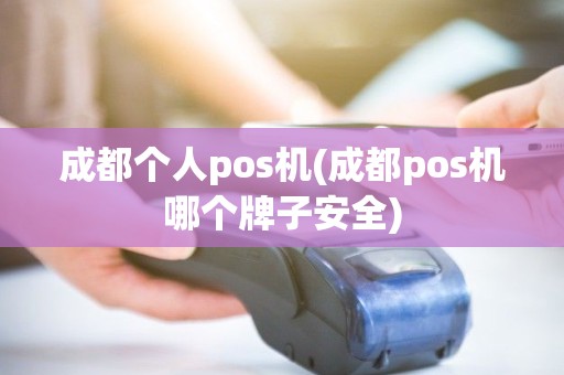 成都个人pos机(成都pos机哪个牌子安全)