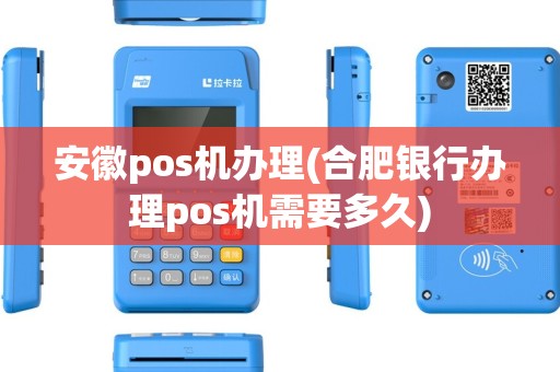 安徽pos机办理(合肥银行办理pos机需要多久)