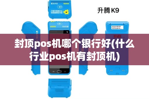封顶pos机哪个银行好(什么行业pos机有封顶机)