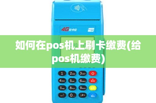 如何在pos机上刷卡缴费(给pos机缴费)