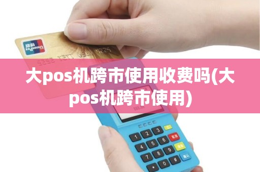 大pos机跨市使用收费吗(大pos机跨市使用)