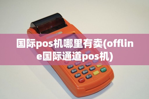 国际pos机哪里有卖(offline国际通道pos机)
