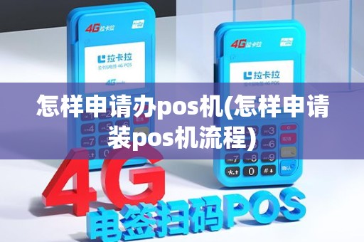 怎样申请办pos机(怎样申请装pos机流程)