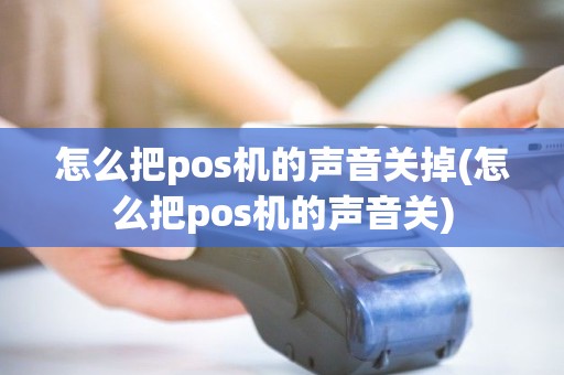 怎么把pos机的声音关掉(怎么把pos机的声音关)
