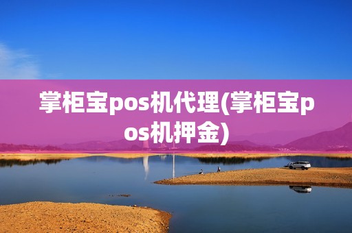 掌柜宝pos机代理(掌柜宝pos机押金)