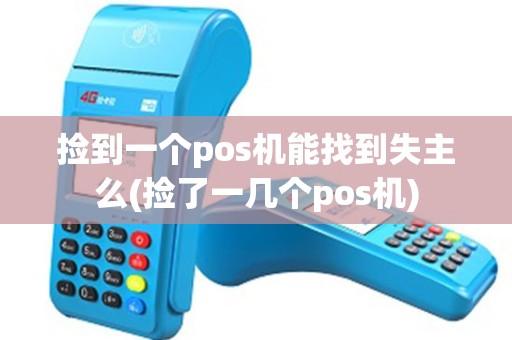 捡到一个pos机能找到失主么(捡了一几个pos机)
