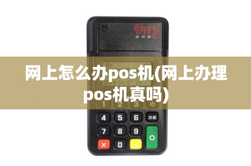 网上怎么办pos机(网上办理pos机真吗)
