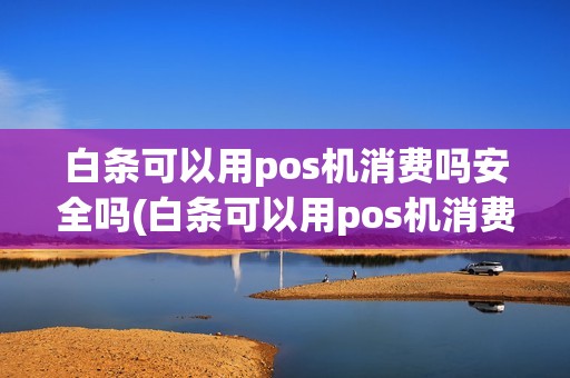 白条可以用pos机消费吗安全吗(白条可以用pos机消费吗)