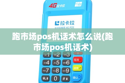 跑市场pos机话术怎么说(跑市场pos机话术)