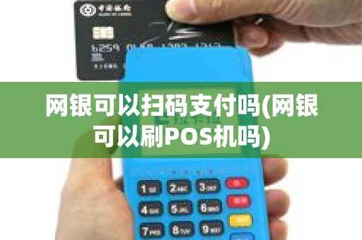 网银可以扫码支付吗(网银可以刷POS机吗)