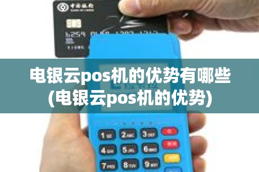 电银云pos机的优势有哪些(电银云pos机的优势)