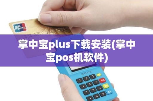 掌中宝plus下载安装(掌中宝pos机软件)