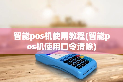 智能pos机使用教程(智能pos机使用口令清除)
