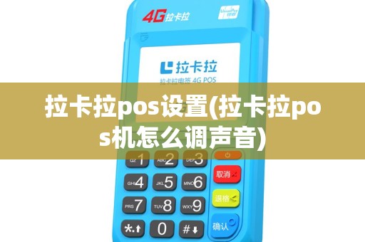拉卡拉pos设置(拉卡拉pos机怎么调声音)