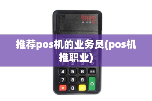 推荐pos机的业务员(pos机推职业)