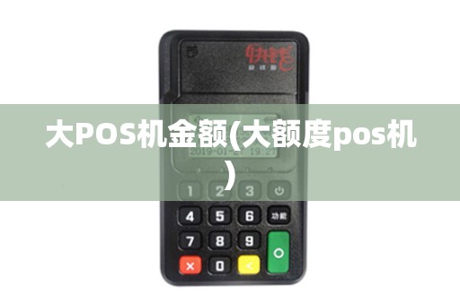 大POS机金额(大额度pos机)