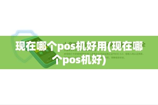 现在哪个pos机好用(现在哪个pos机好)