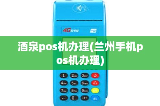 酒泉pos机办理(兰州手机pos机办理)