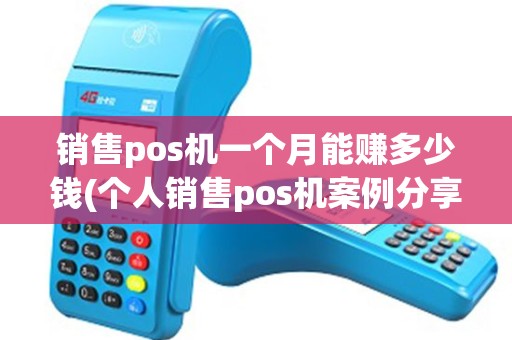 销售pos机一个月能赚多少钱(个人销售pos机案例分享)