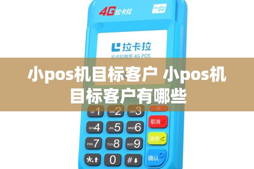 小pos机目标客户 小pos机目标客户有哪些