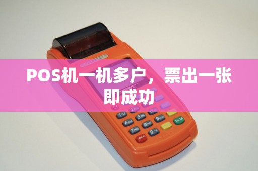 POS机一机多户，票出一张即成功