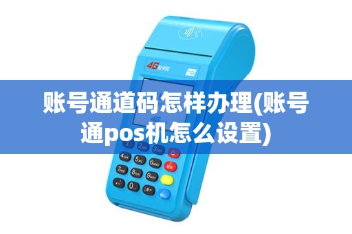账号通道码怎样办理(账号通pos机怎么设置)