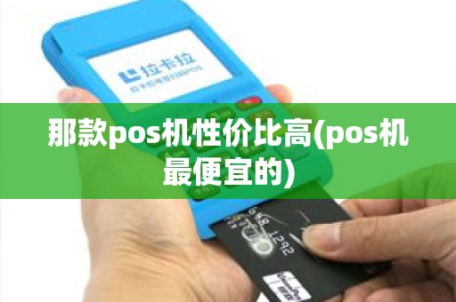 那款pos机性价比高(pos机最便宜的)