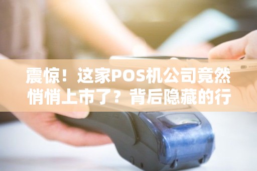 震惊！这家POS机公司竟然悄悄上市了？背后隐藏的行业大洗牌信号！