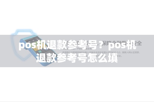 pos机退款参考号？pos机退款参考号怎么填