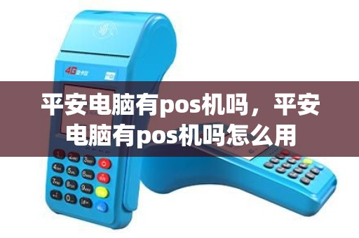 平安电脑有pos机吗，平安电脑有pos机吗怎么用