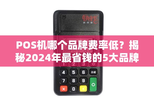 POS机哪个品牌费率低？揭秘2024年最省钱的5大品牌，小心这些隐藏套路！