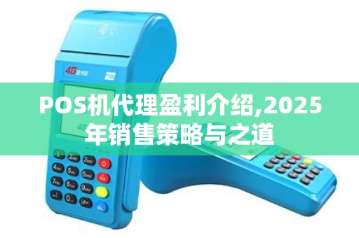 POS机代理盈利介绍,2025年销售策略与之道