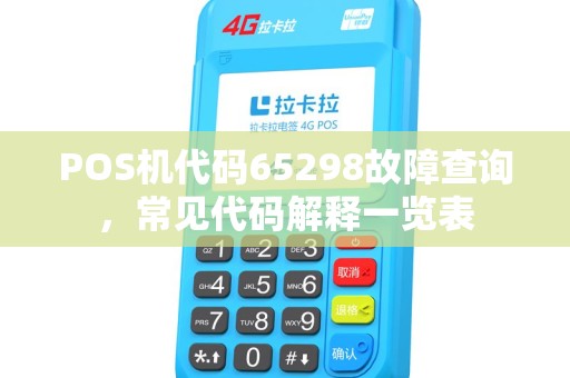 POS机代码65298故障查询，常见代码解释一览表