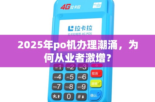 2025年po机办理潮涌，为何从业者激增？