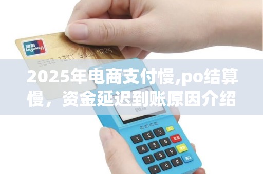 2025年电商支付慢,po结算慢,资金延迟到账原因介绍 2025年电商支付慢,po结算慢,资金延迟到账原因介绍