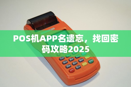 POS机APP名遗忘，找回密码攻略2025