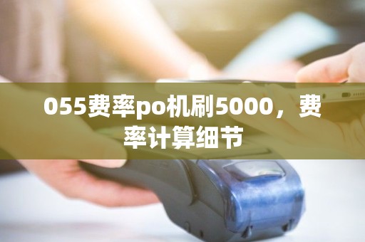 055费率po机刷5000，费率计算细节