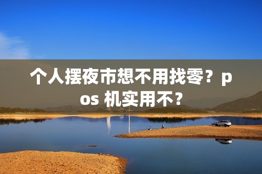 个人摆夜市想不用找零？pos 机实用不？
