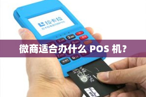 微商适合办什么 POS 机? 微商适合办什么 POS 机?