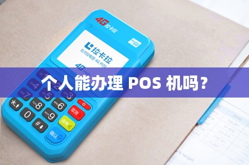 个人能办理 POS 机吗? 个人能办理 POS 机吗?