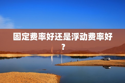 固定费率好还是浮动费率好? 固定费率好还是浮动费率好?