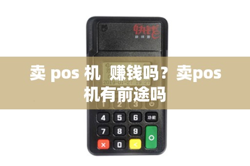 卖 pos 机  赚钱吗？卖pos机有前途吗